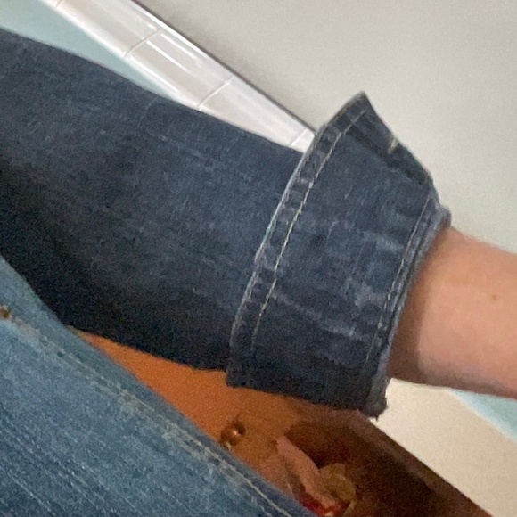 Ladies BANDOLINOBLU Jean Jacket Size Large - Picture 3 of 5